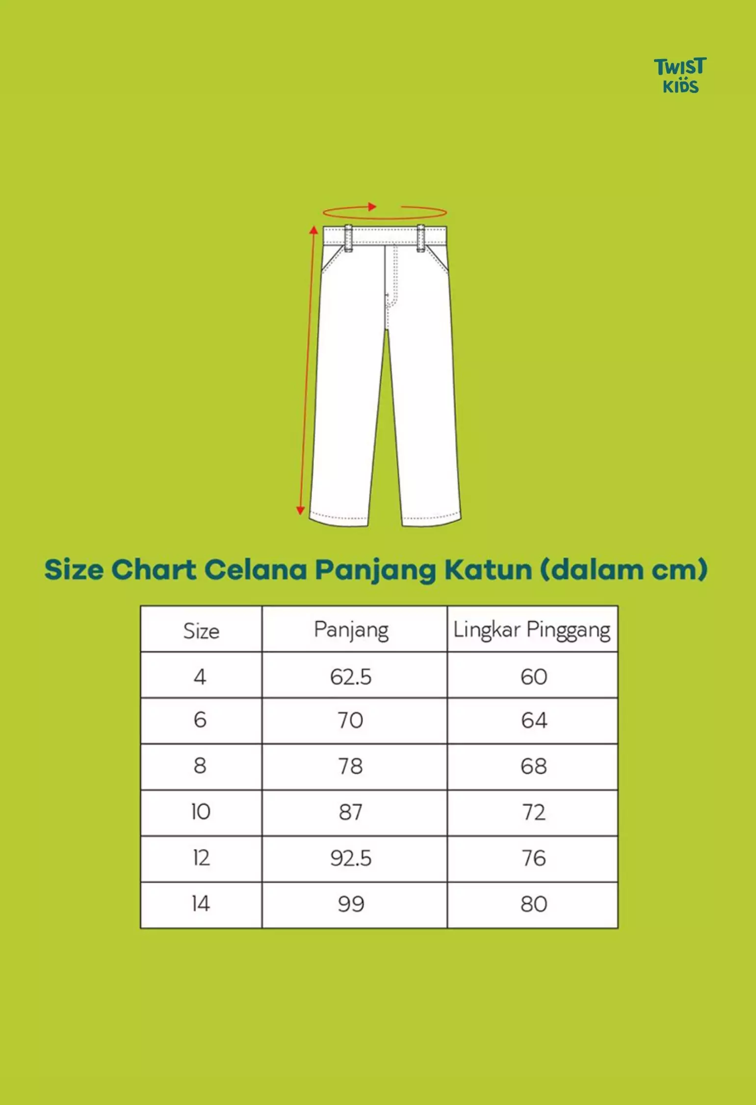 Twist Kids [Official Store] - Spark Pants C, Chinese New Year Series, Bawahan/Celana Katun/Chinos Panjang Pinggang Full Karet Bahan Melar/Strecth Anak Laki-laki (4-14 tahun) Warna Hitam (Black)