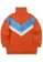 b+ab orange Quarter zip chevron sweatshirt 6DC59AAD900995GS_1