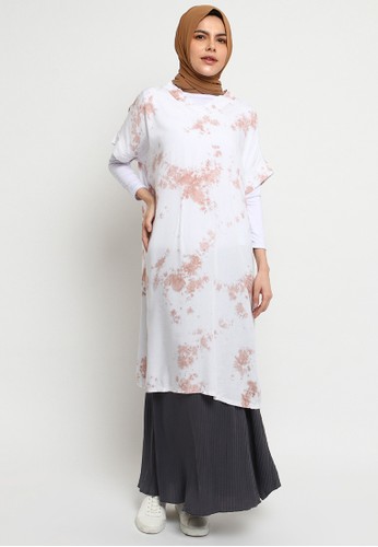 Jual Le Najwa Lidya Tunik Tie Dye Original Zalora Indonesia