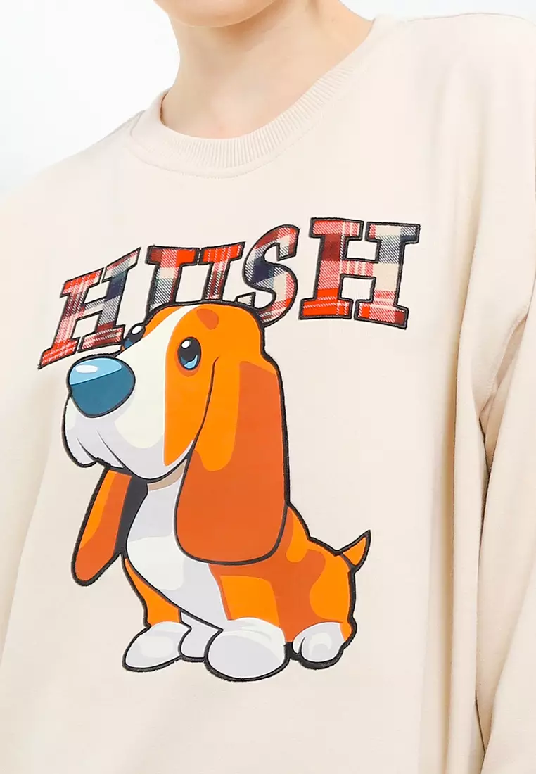 90S Bluza Oversized Graphic Pullover