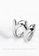 LYCKA silver LDR7055 S925 Sliver Earrings Silver One Size 2FC69AC7EA34F5GS_3