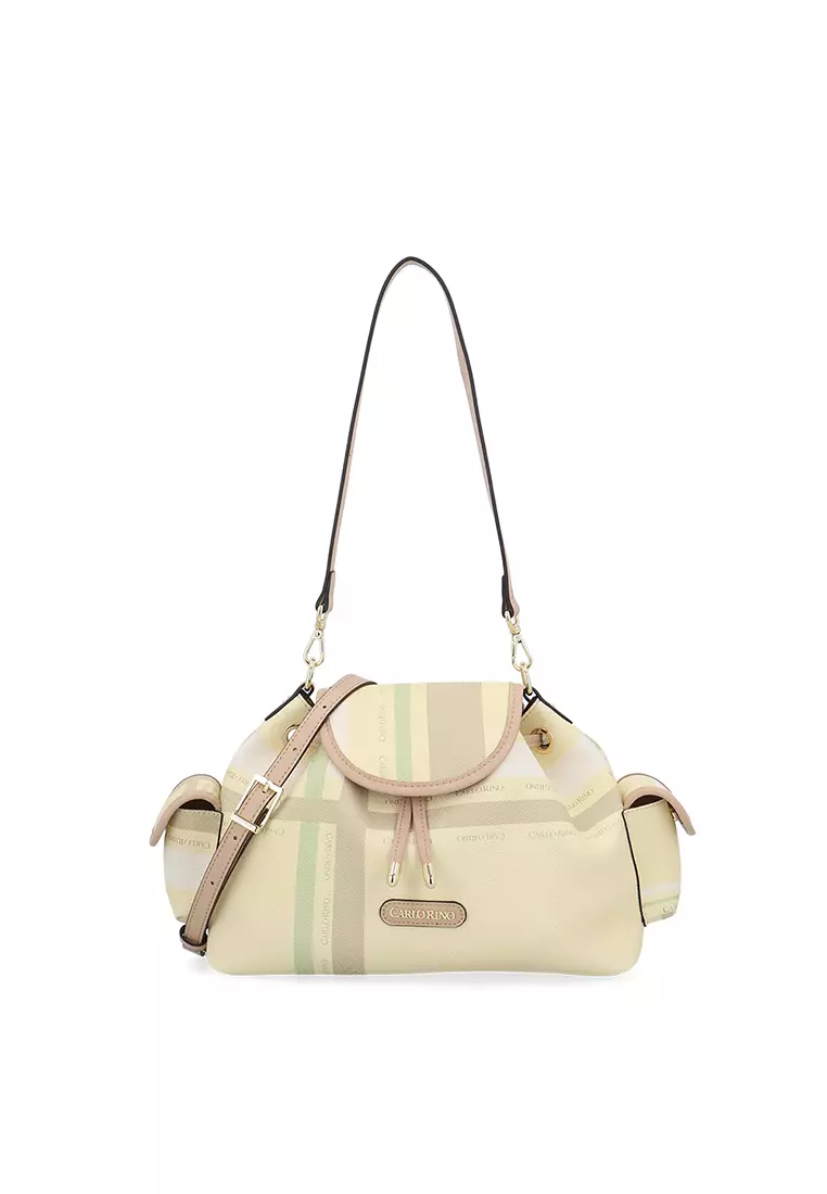 Buy Carlo Rino Matrix Series Cargo Bag S - Yellow Online | ZALORA Malaysia