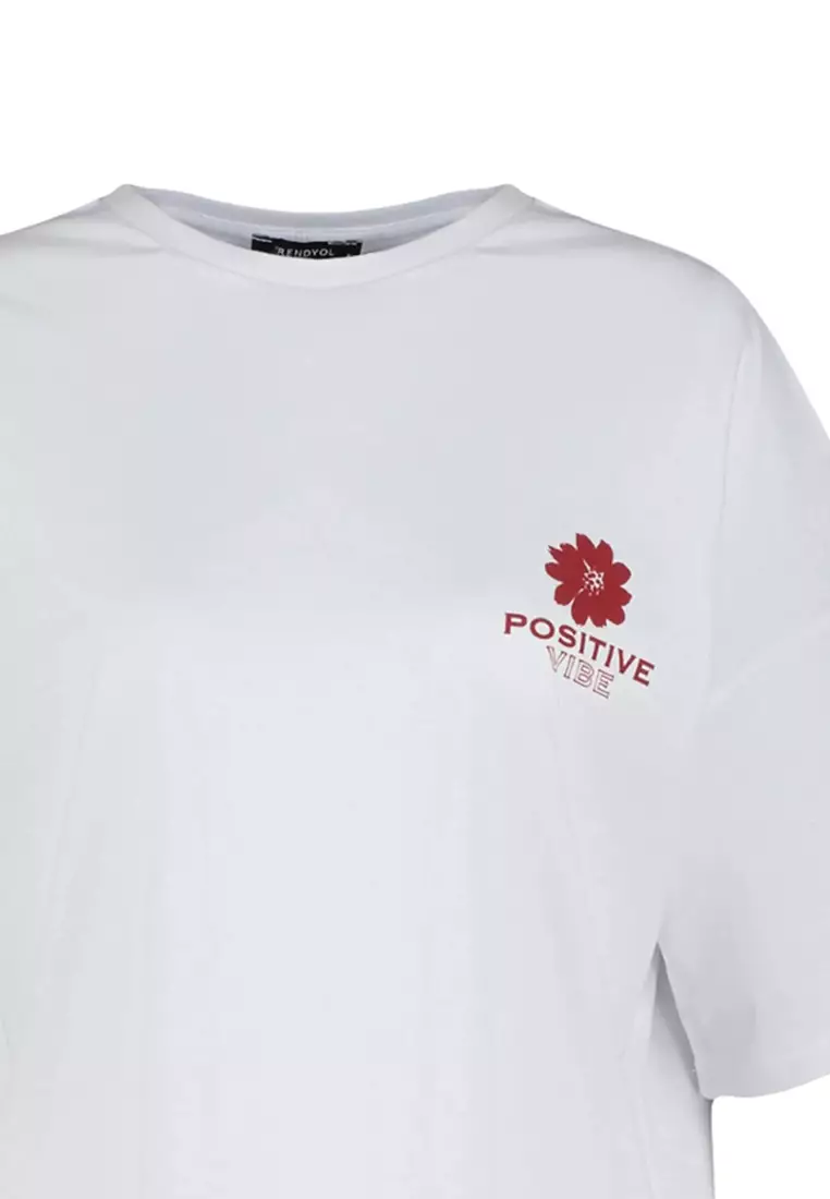 Back Graphic Print T-Shirt