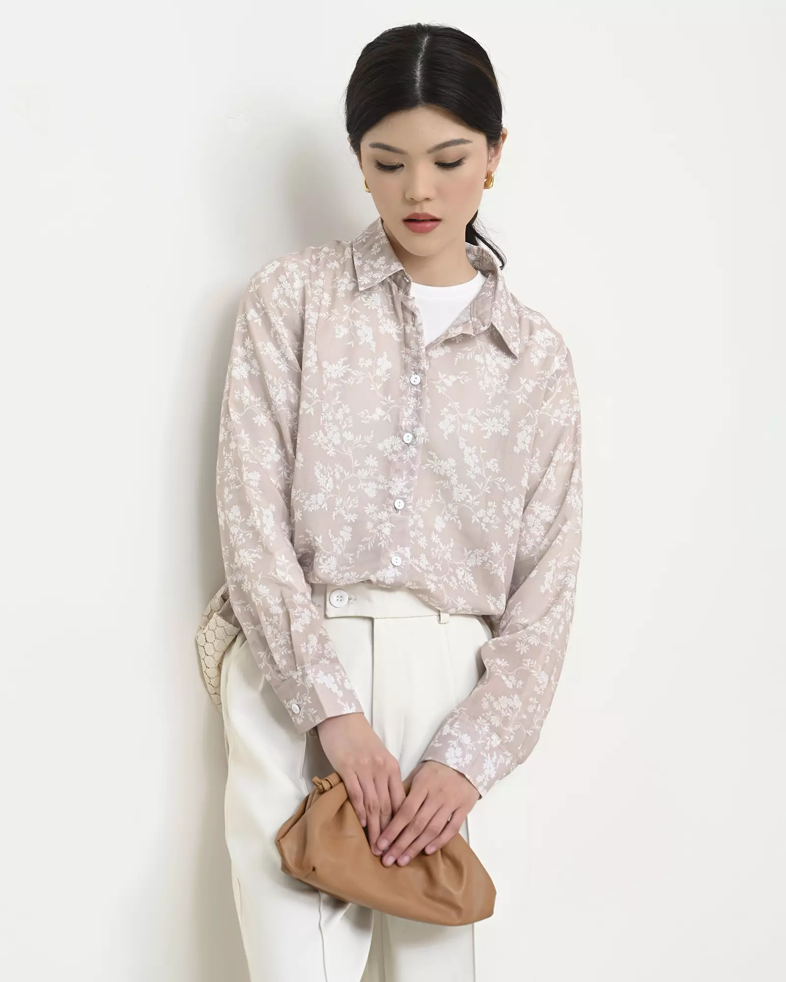 Geulis.id CAROLINE SHIRT  - Cream