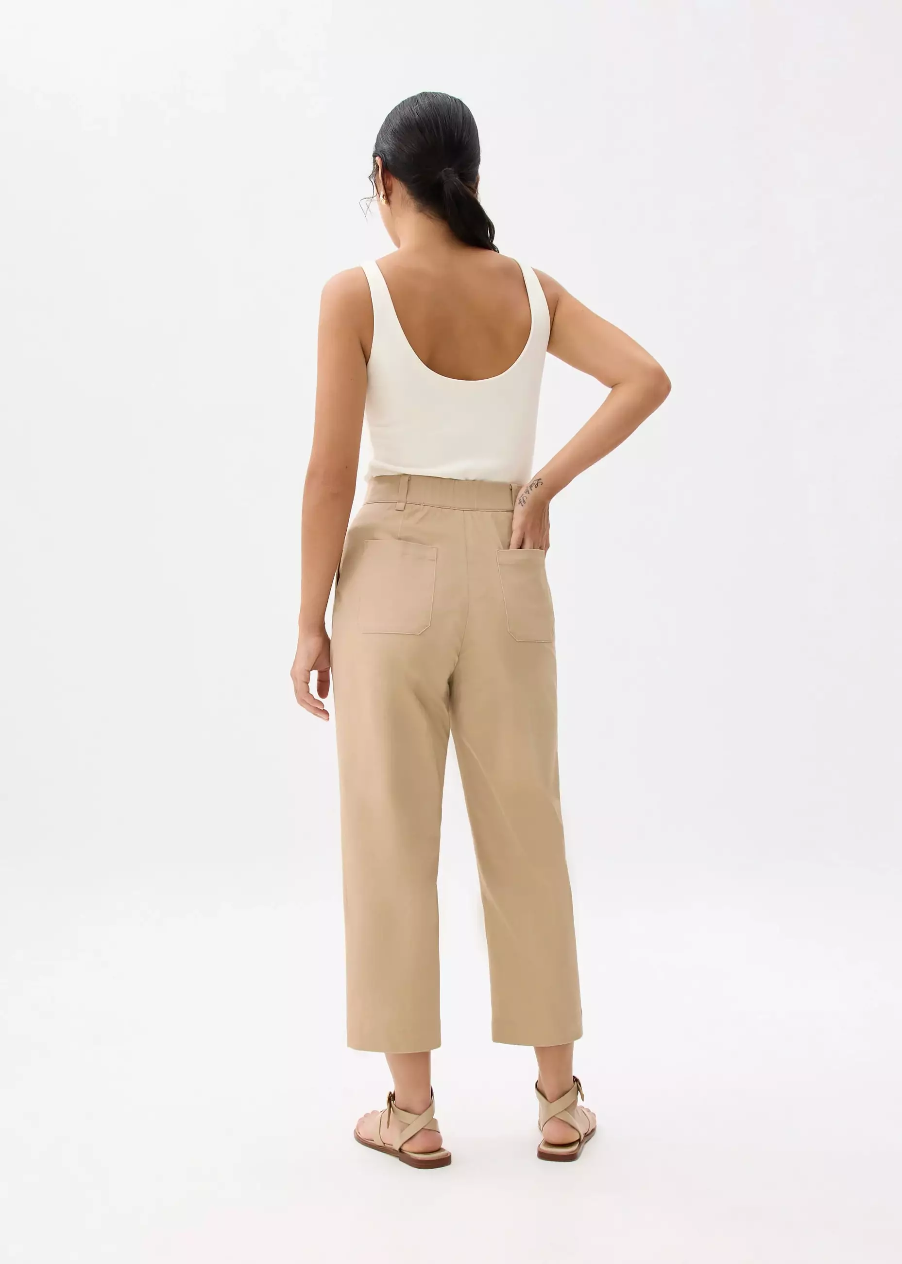 Celana Panjang Wanita - Jin Elastic Cotton Chino Pants