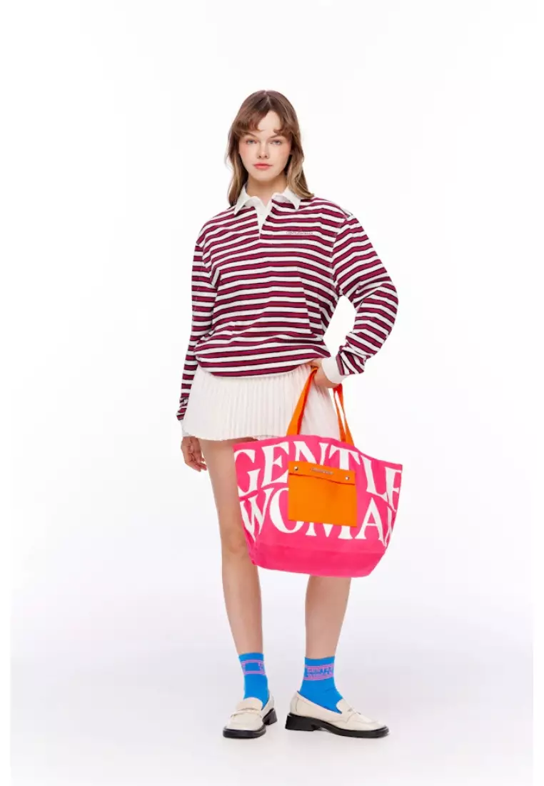 GW Painted Wall Tote Pink