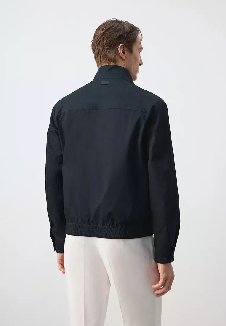 Buy MANGO Man 100% Cotton Water Repellent Jacket 2026 Online | ZALORA