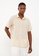 LC WAIKIKI beige Regular Fit Short Sleeve Patterned Men's Shirt 60E39AA24D7BF9GS_2