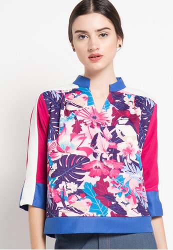 Fancy Blouse Paradiso With Collar