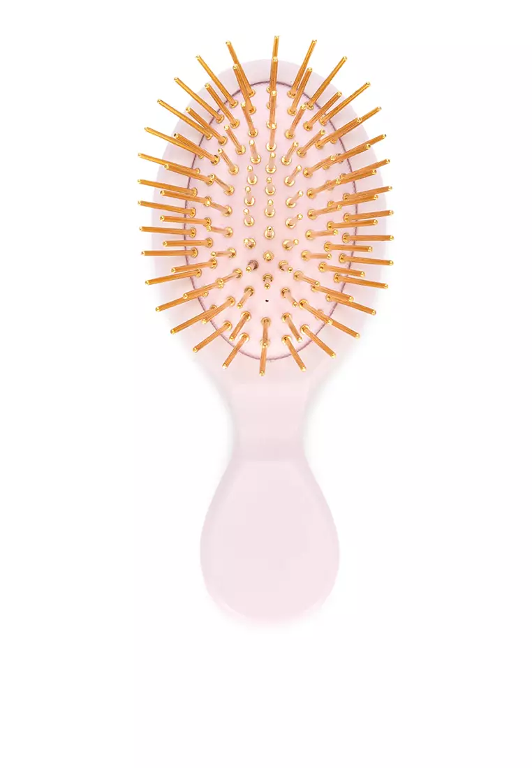 Qmini Beechwood Golden Hair Brush