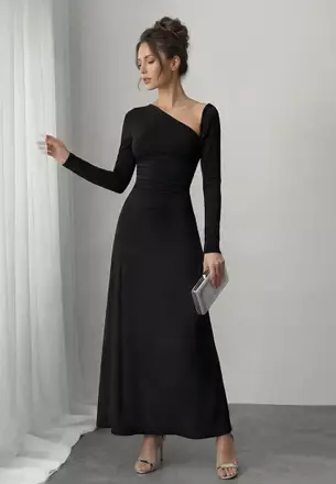 Black Long Gown | Women's Dresses
