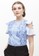 ESYE blue Hermoine Embroidered Top Blue 28E87AA1291401GS_1