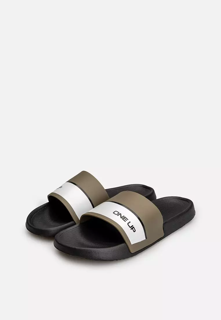 One Up By World Balance SAFARI SLIDER Men's Slides