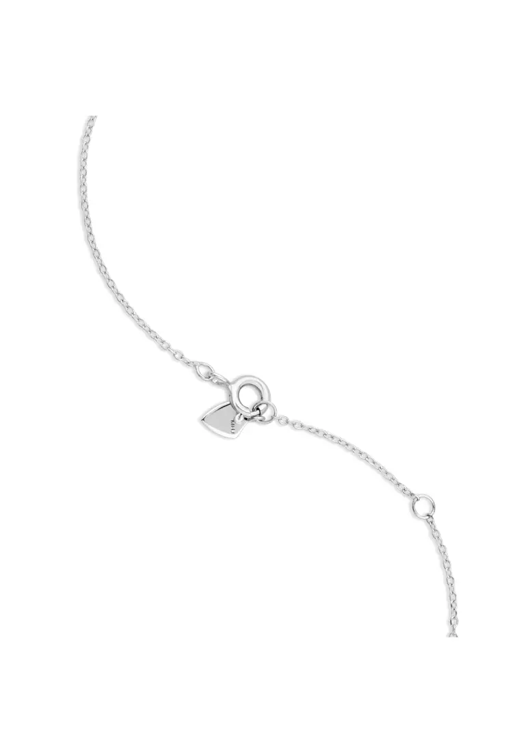 Buy Michael Hill Chevron Necklace with 0.05 Carat TW Diamonds in