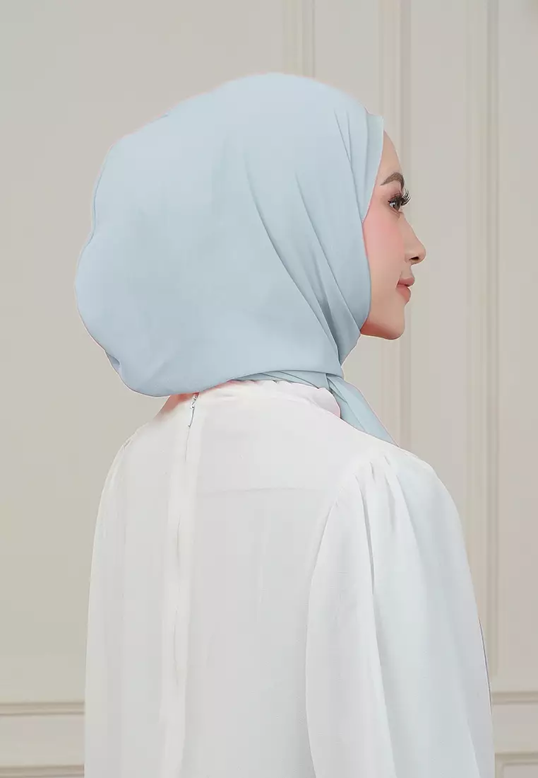 HIJAB INSTAN MAGNET SYIFA - POWDER BLUE