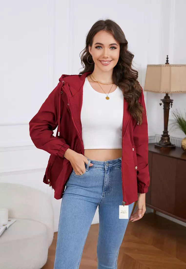 Basic Windbreaker Jacket AD227