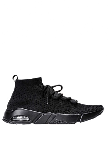 Twenty Eight Shoes black Knitted Socks Sneakers VM1806 A5B9CSH6A4C6F9GS_1