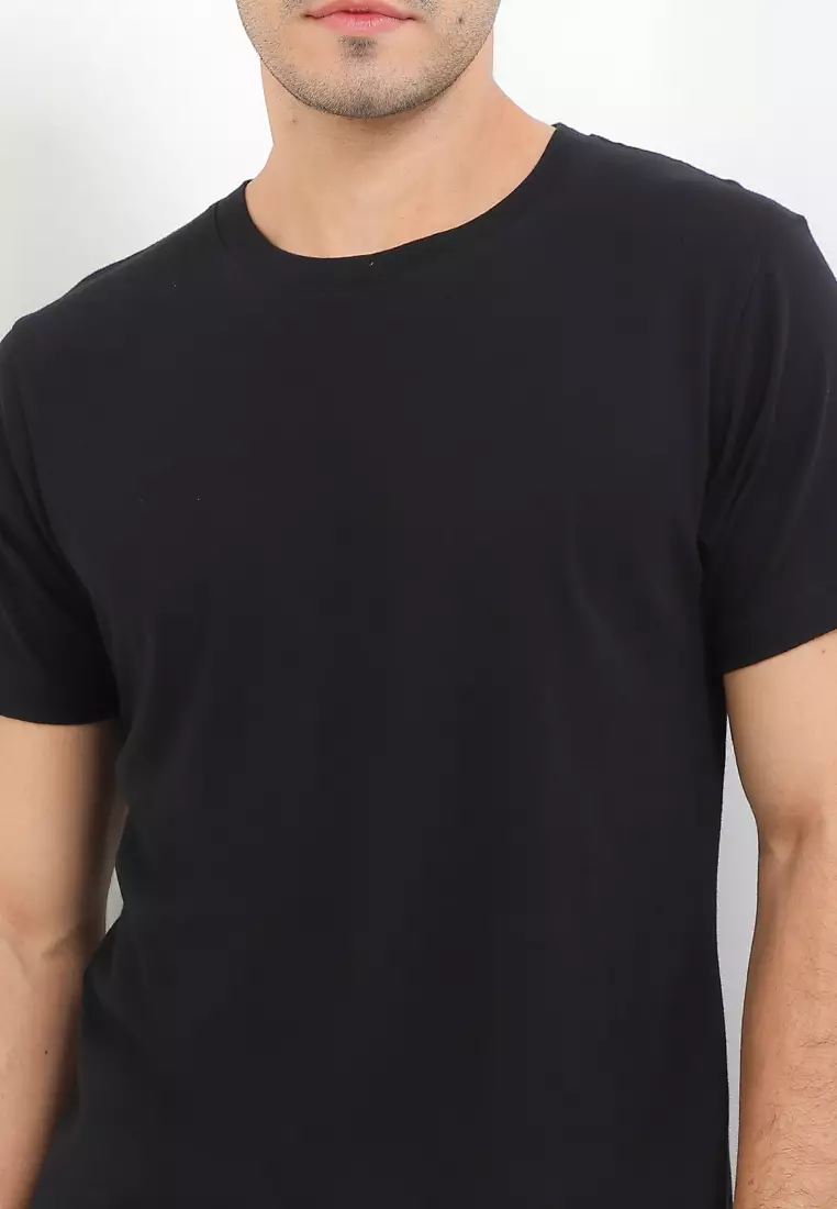 Round Neck Basic Short Sleeve Tee