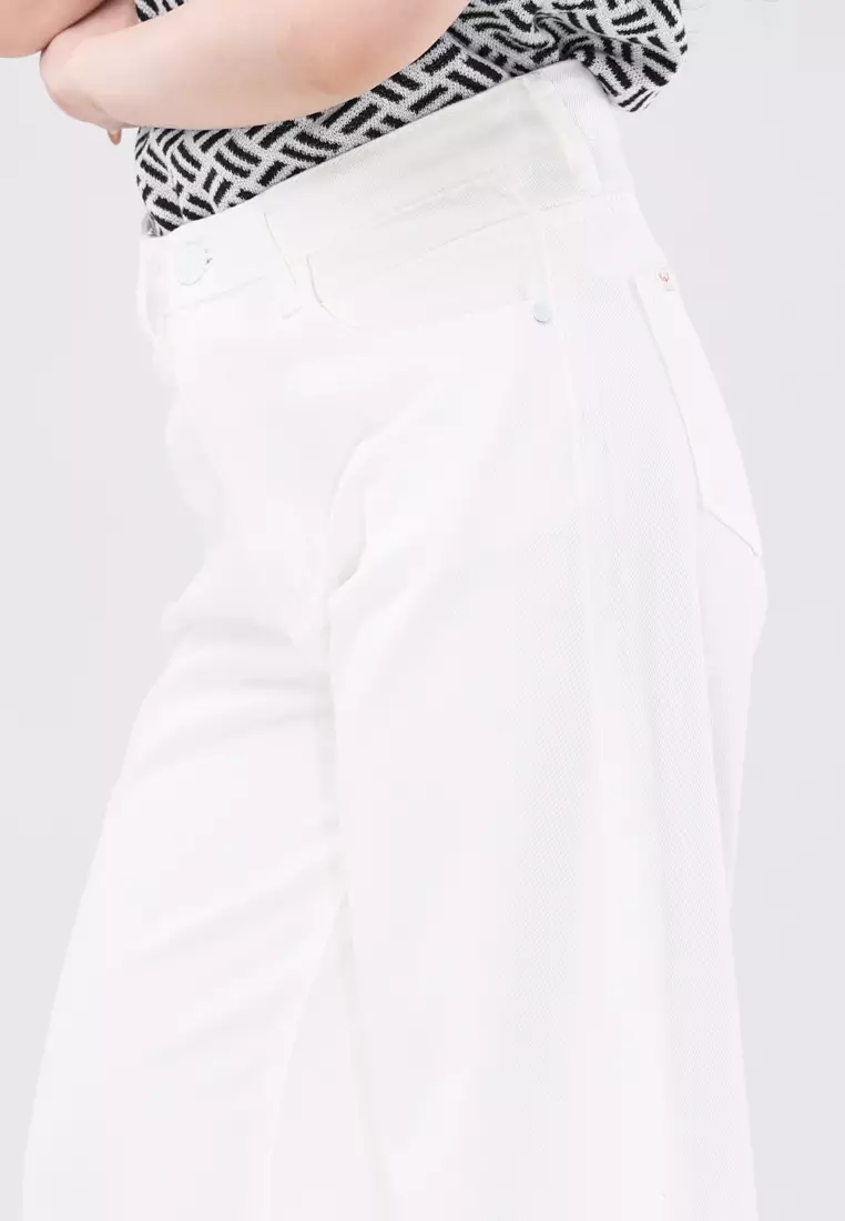 Denim Wide Leg Pants