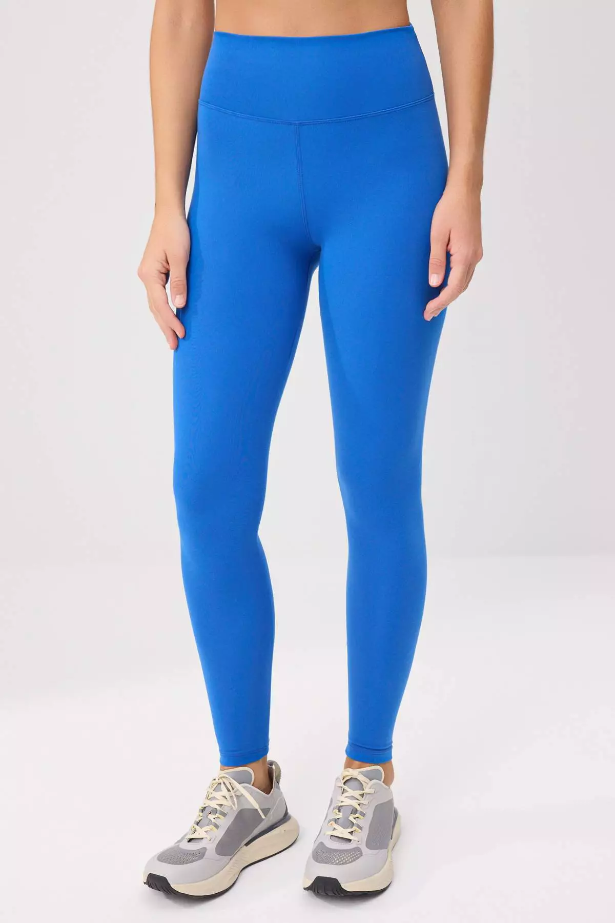 Cobalt Brushed Scuba Leggings Sports Leggings Thmaw25Ty00020