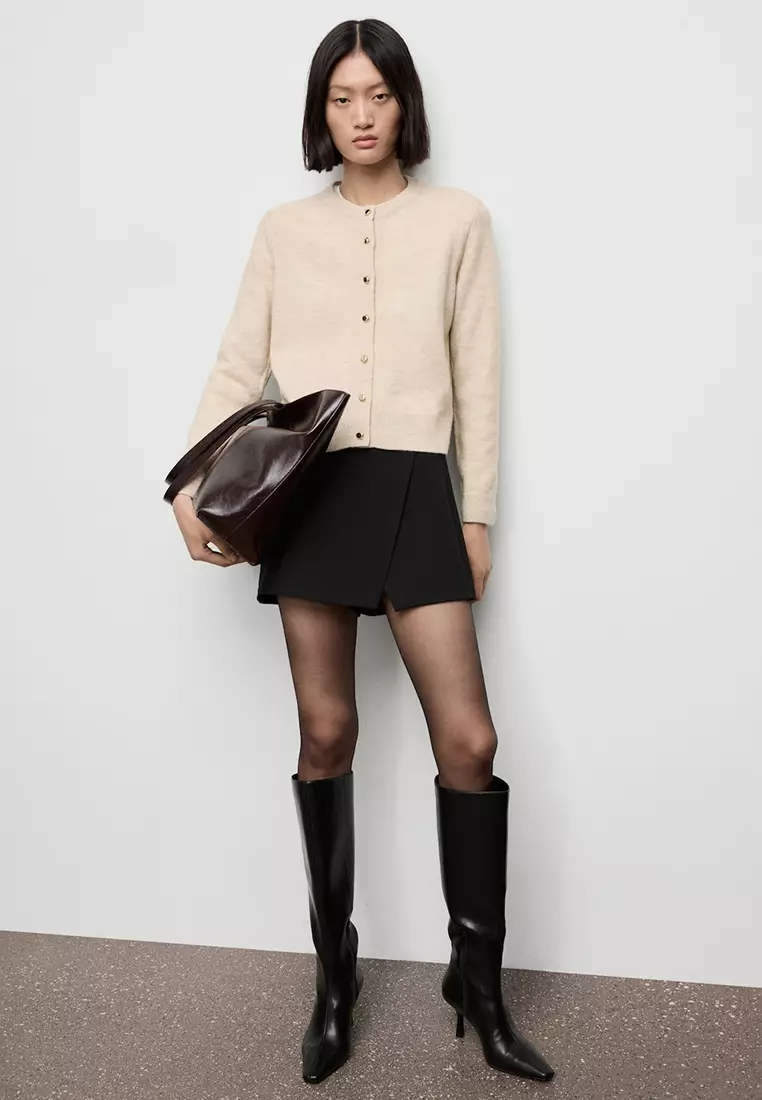 Knitted Button Cardigan