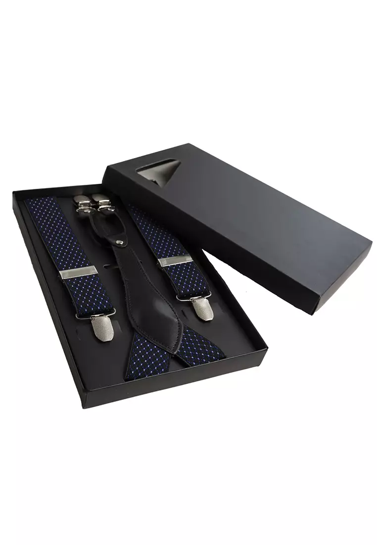 Houseofcuff Suspender Tali Jojon Karet ikat pinggang pria dewasa besar A06