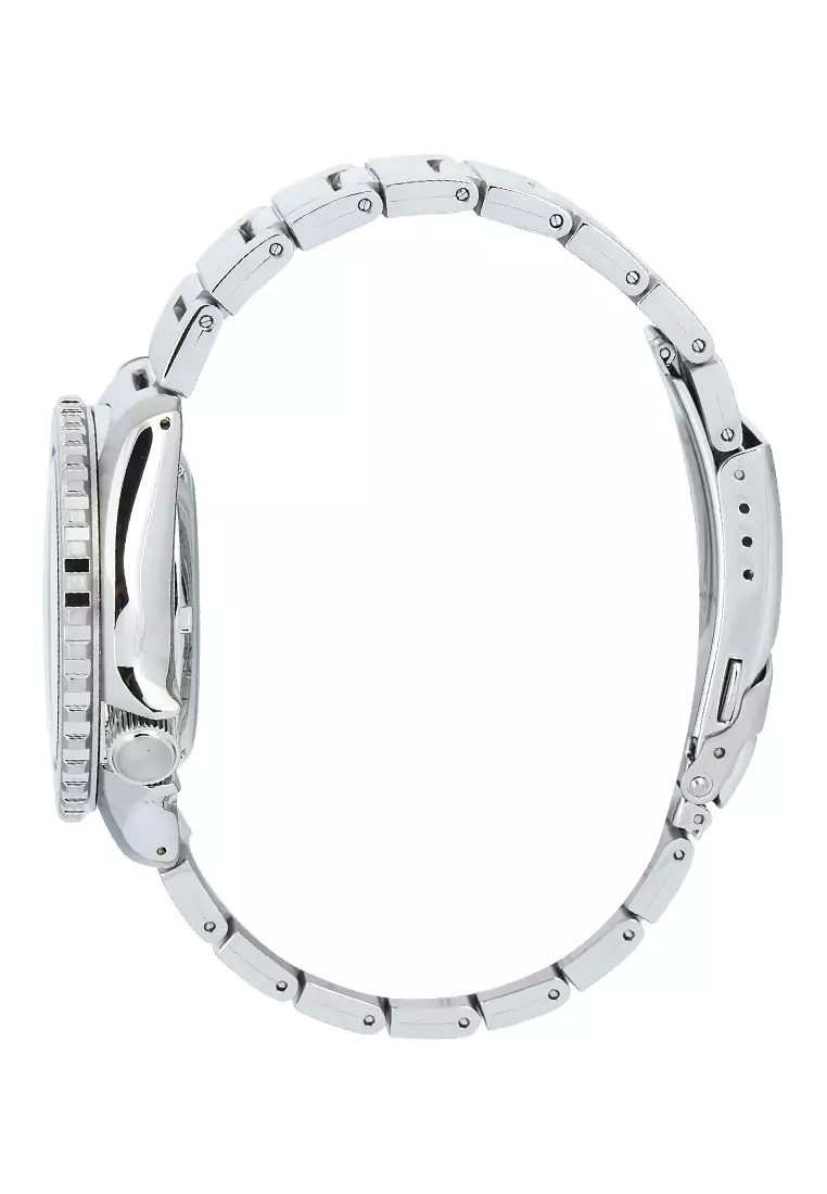 Seiko 5 Sports - Jam Tangan Automatic Pria - Black Dial Stainless Steel Band - SRPK99K1