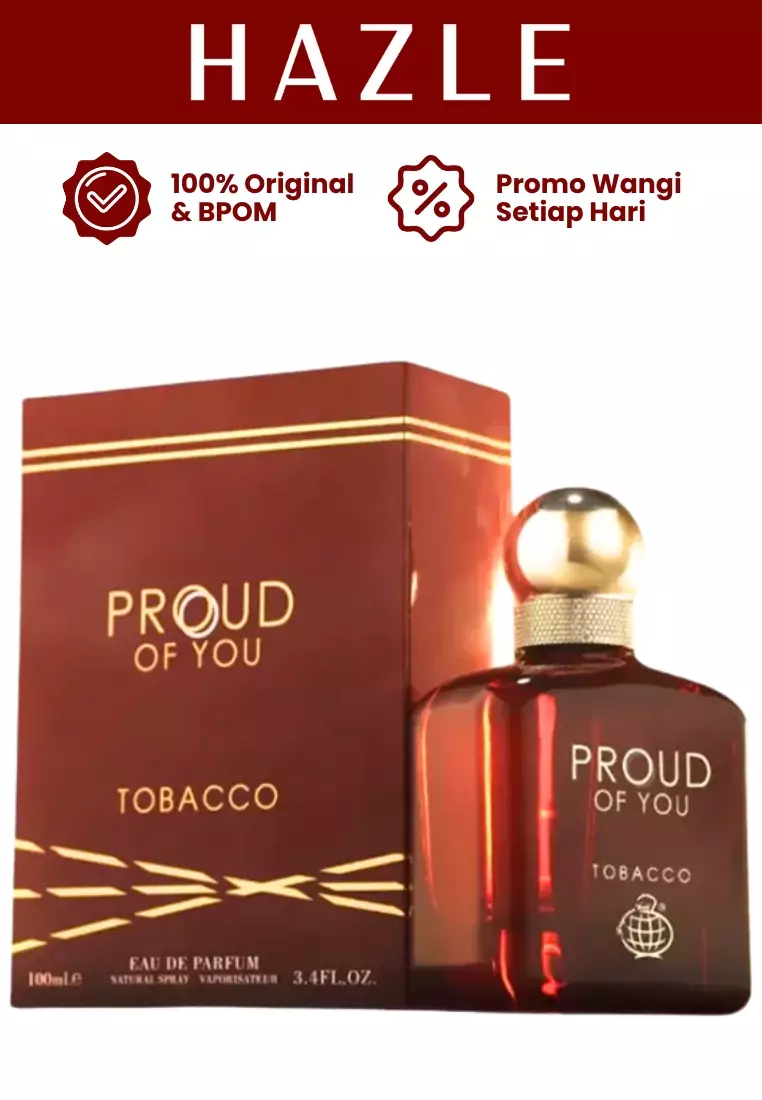 Jual Fragrance World Proud Of You Tobacco Man EDP 100 ml Original