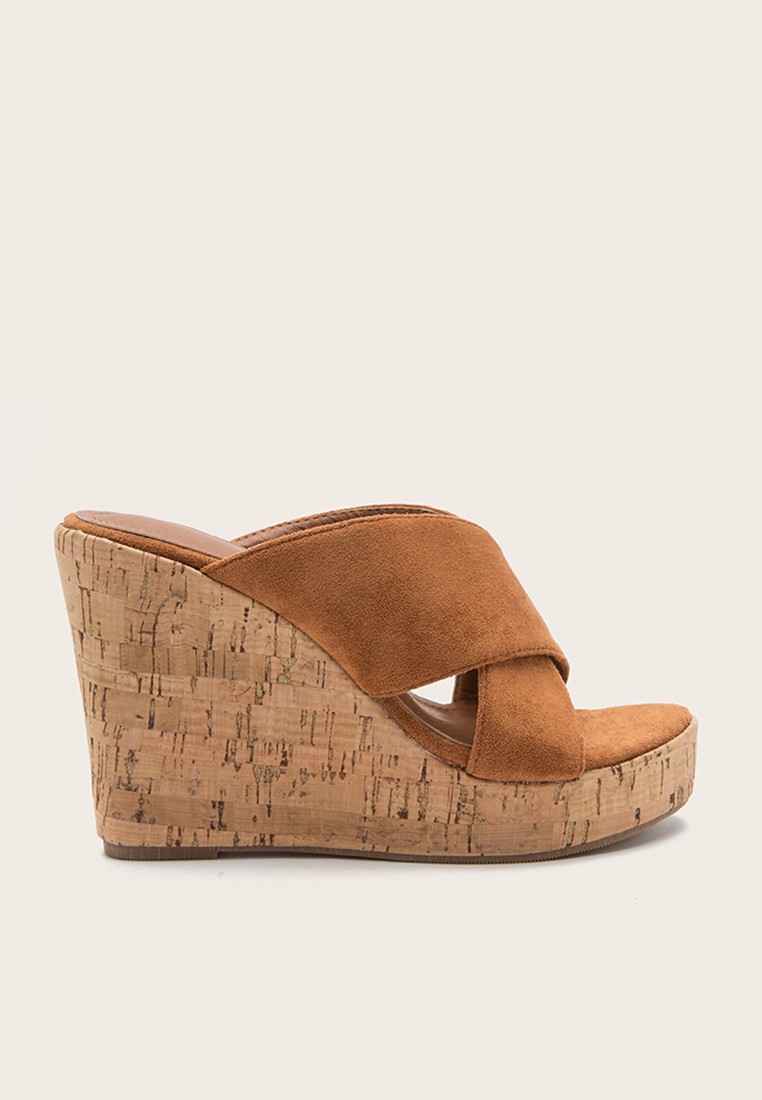 Cork Wedge Sandals WTY-9129-11