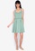 ZALORA BASICS green Sweetheart Neckline Mini Dress 8890EAA43F183FGS_4