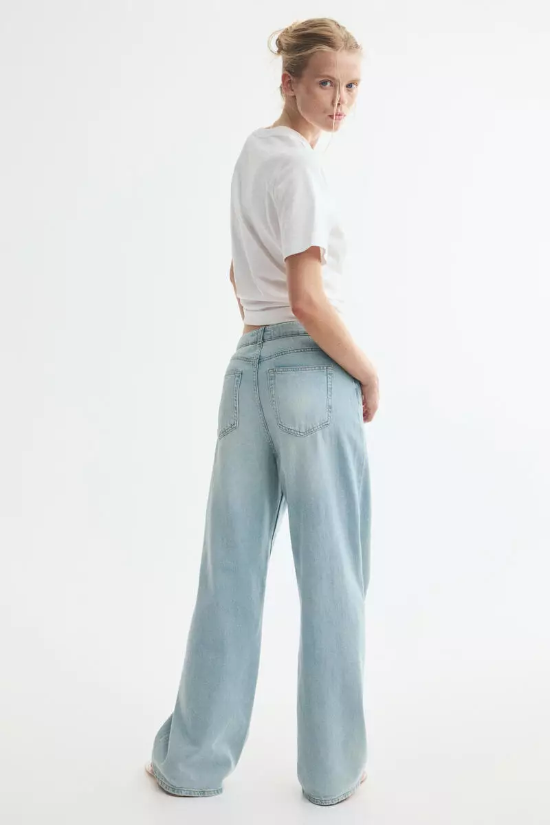 Baggy Regular Waist Jeans