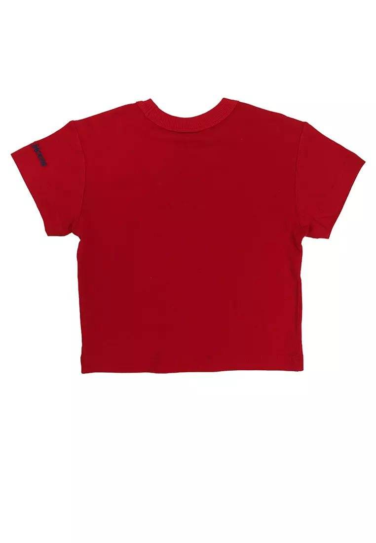 Licensed Drop Shoulder Short Sleeves Tee