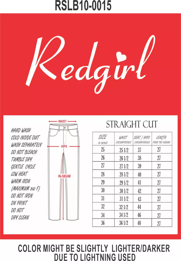 Denim Lp Straight Cut Ladies