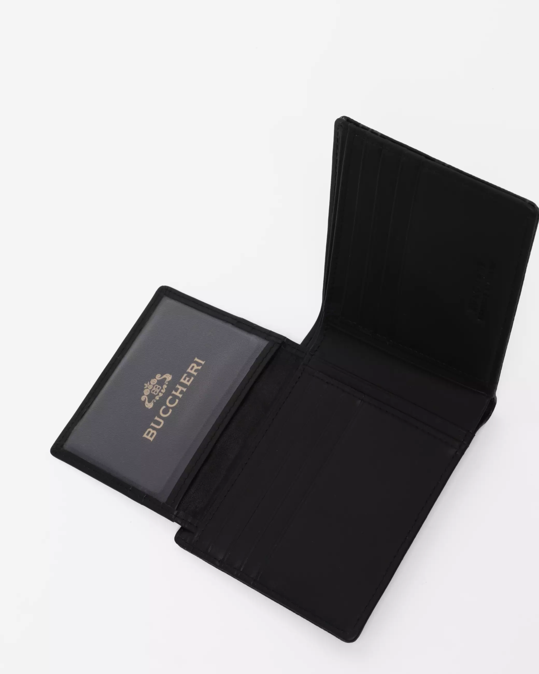 Buccheri Jersey Wallet Man Black