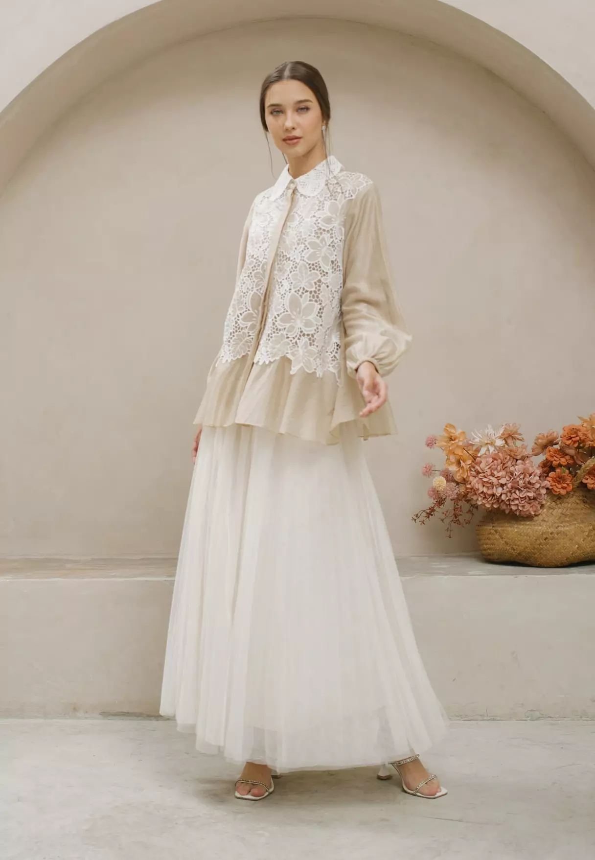 Emilie Blouse - Almond