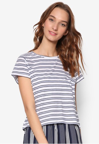 Haleighesprit分店 印花文字設計Tee, 服飾, 上衣