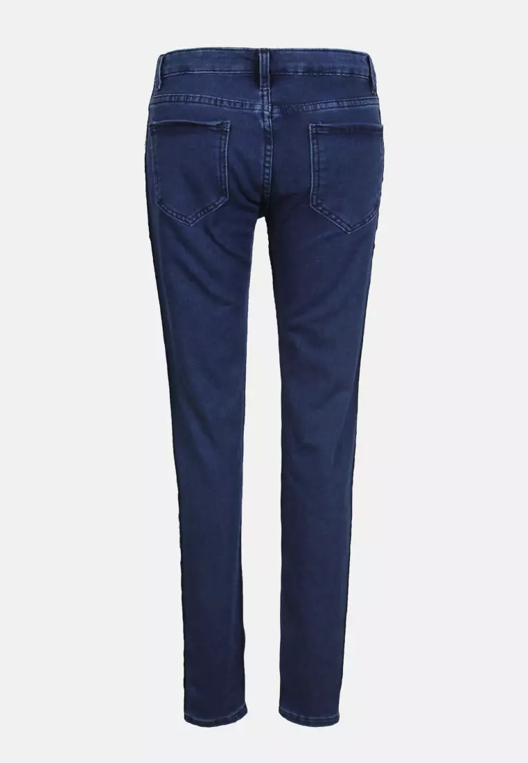 Side tape jeans for girls online