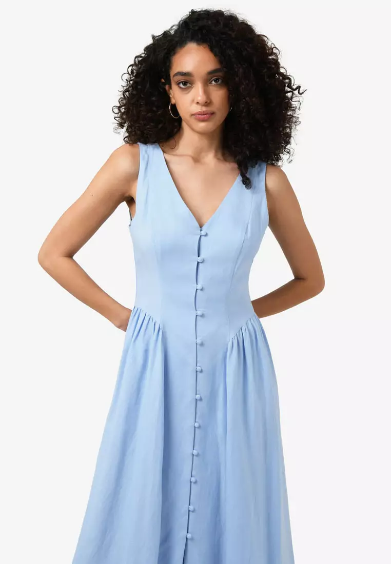 Kendal Linen Blend Dress