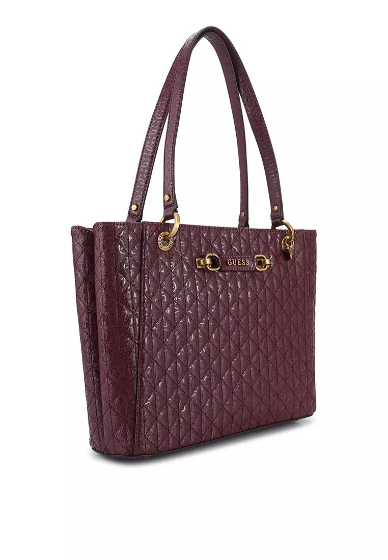 Guess maroon deals bag
