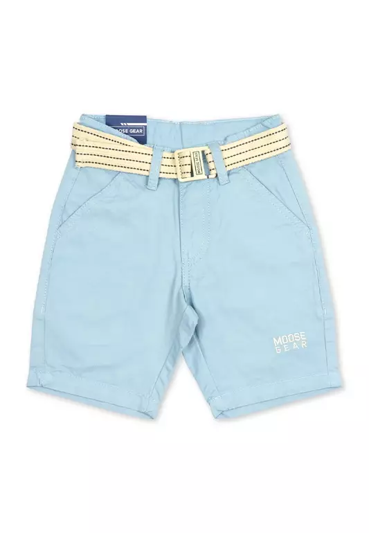 Boys Twill Short with Belt