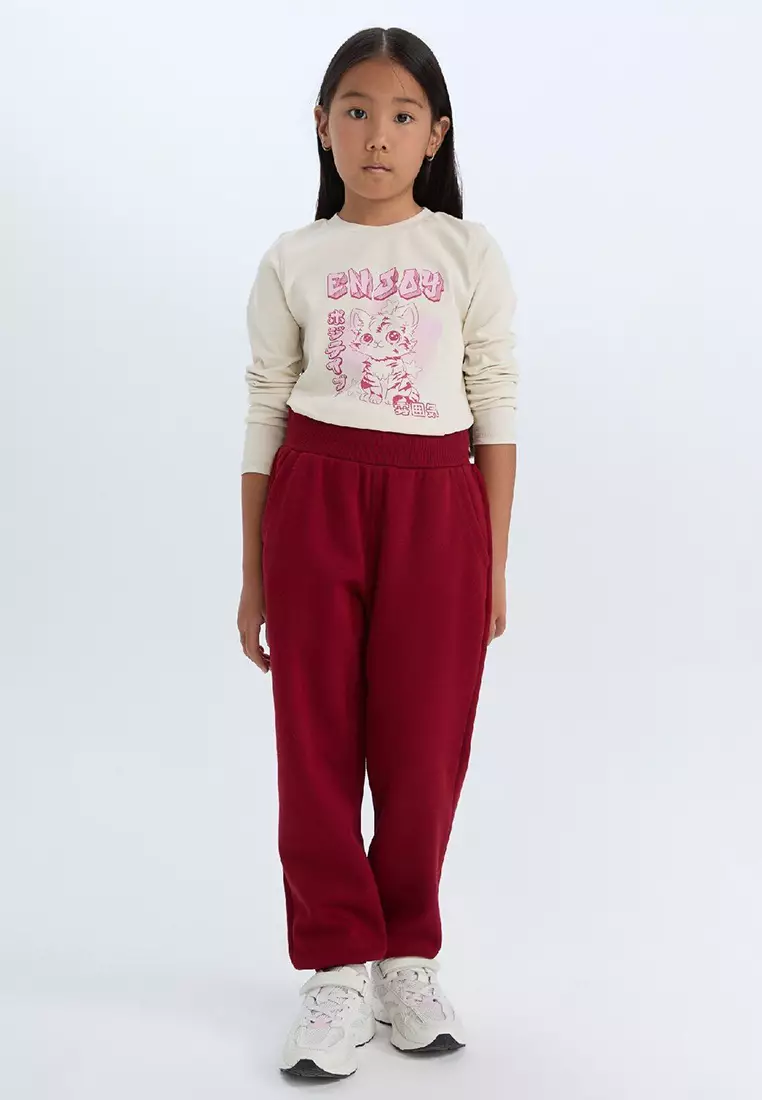 Basic Plain Jogger Sweatpants