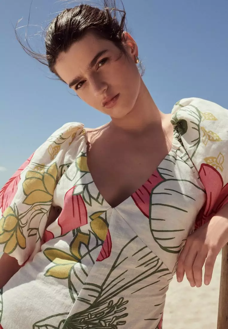 NEXT Puff Sleeve Playsuit 2025 | Buy NEXT Online | ZALORA