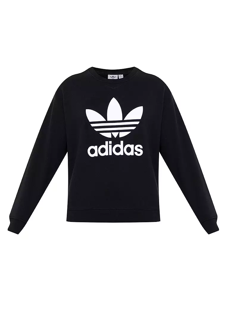 Adidas original trefoil on sale sweatshirt