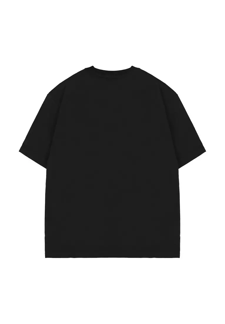 Moutley Men's T-Shirt Short Sleeve Oversized Fit Cotton 20s Daniel OL-C120725