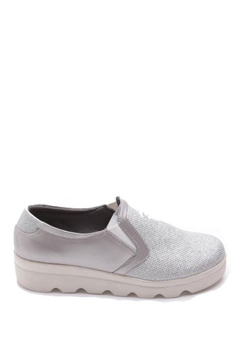 Dr. Kevin Women Flat Shoes Slip On 43152 - Silver
