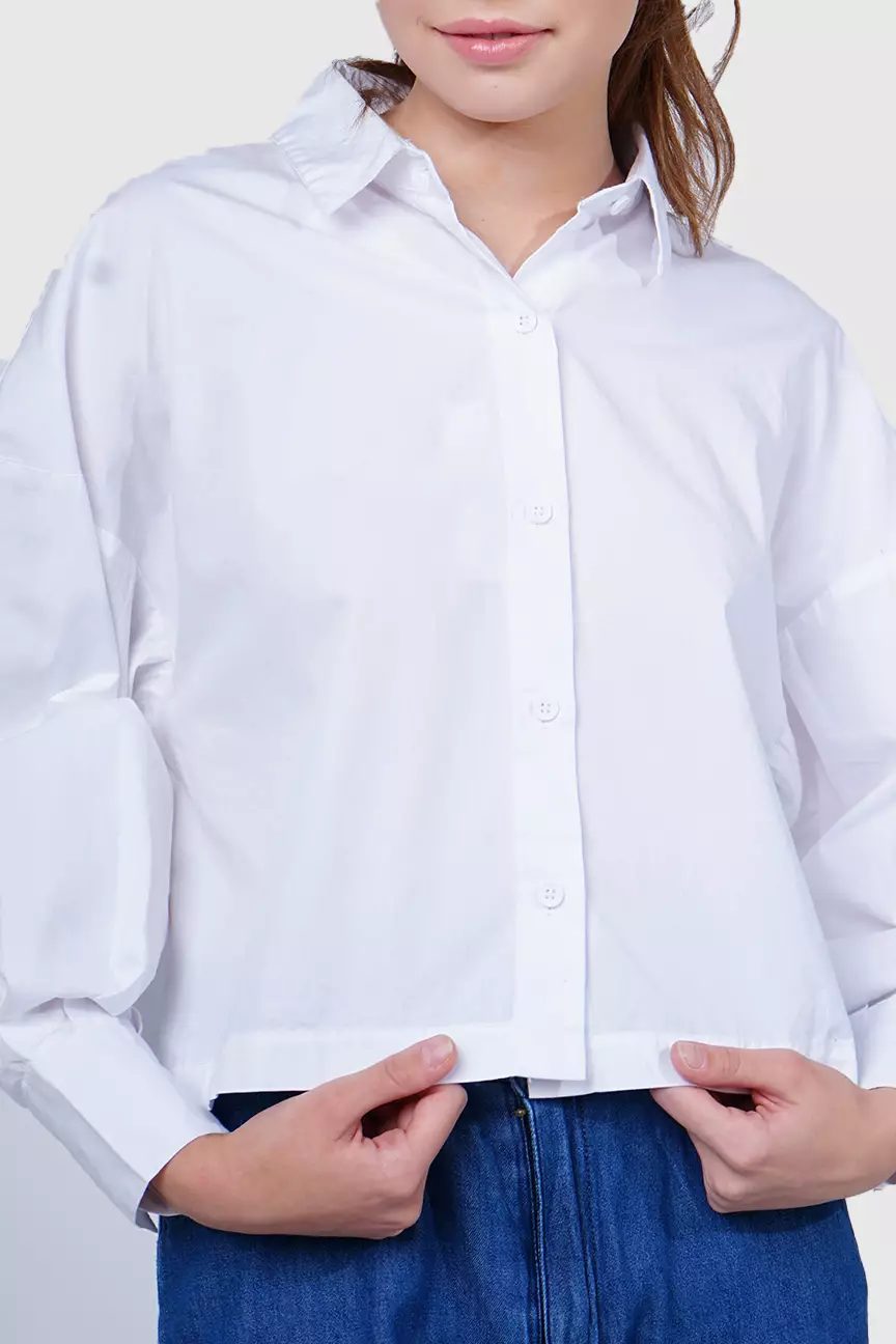 Kemeja Wanita Faye White