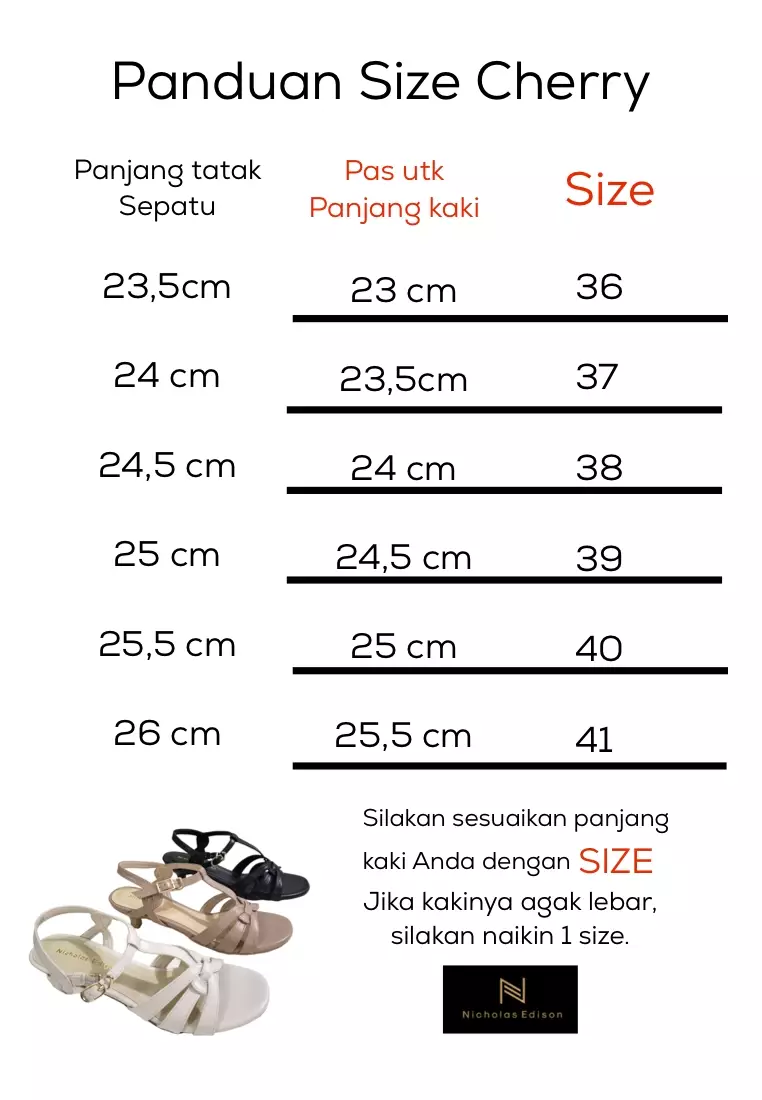 Nicholas Edison Heel Cherry Black