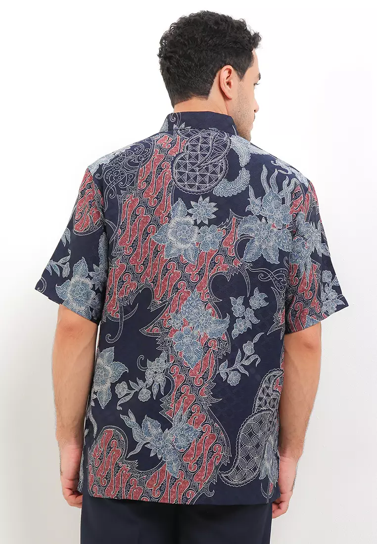 Hem Regular Fit Batik Parang Kembang