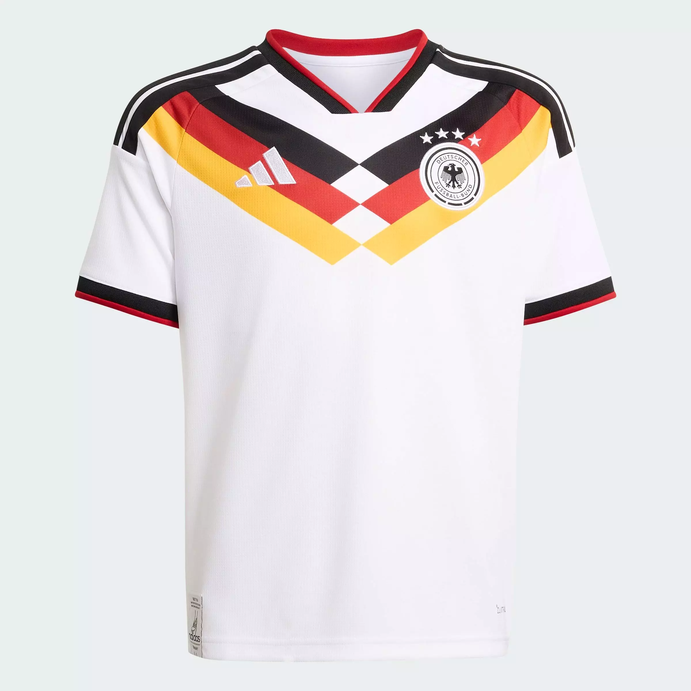 Football Germany 26 Home Kids Jersey Unisex White JZ4560