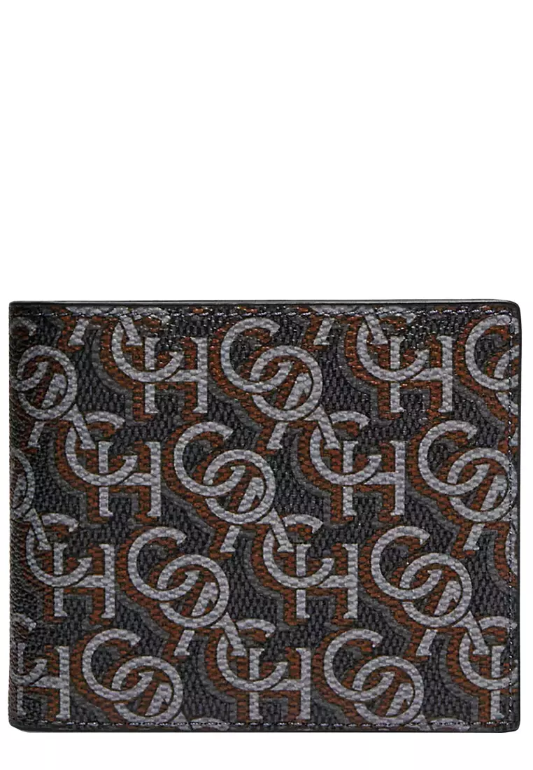 Coach wallet cheap monogram